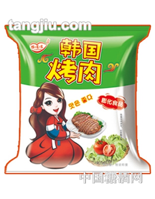 樂(lè)吃吃膨化食品韓國(guó)烤肉