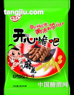 樂(lè)吃吃膨化食品開心脆吧+非傳統(tǒng)麻花