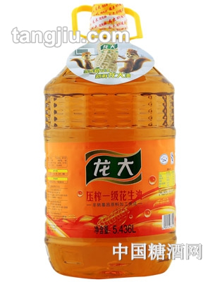 龍大花生油5.436L