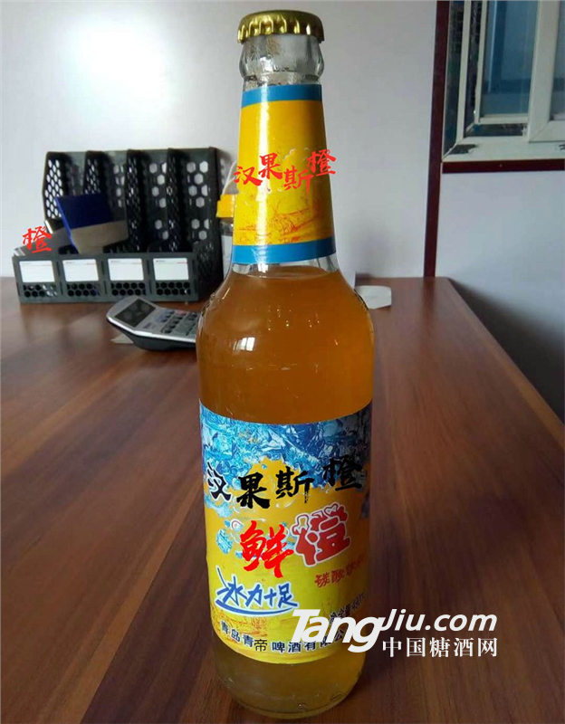 橙味果啤碳酸飲料