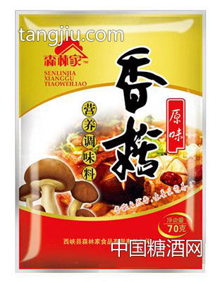 森林家香菇營(yíng)養(yǎng)調(diào)味料原味70g