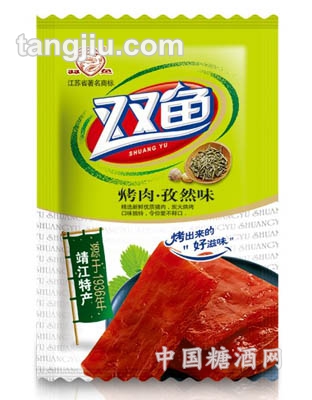 雙魚(yú)燒烤肉孜然味288克