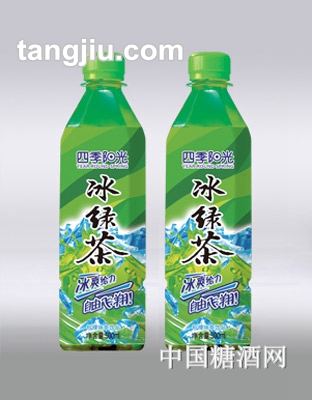 四季陽(yáng)光冰綠茶600ml