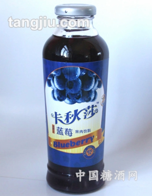 藍莓果肉飲料卡秋莎420ml