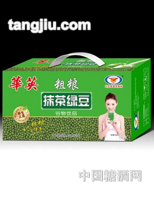 華英抹茶綠豆谷物飲品