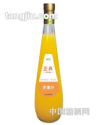 正典芒果汁黃標(biāo)828ml