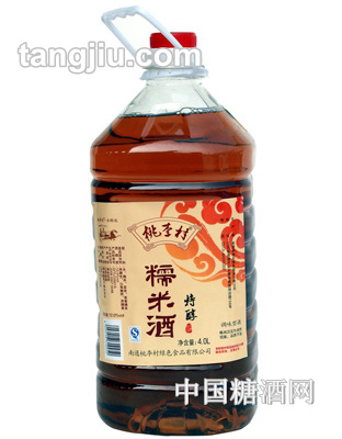 桃李村特醇糯米酒4L