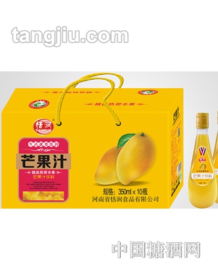 恬潤(rùn)芒果汁飲料350ml