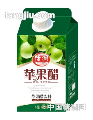 恬潤(rùn)蘋果醋飲料488ml