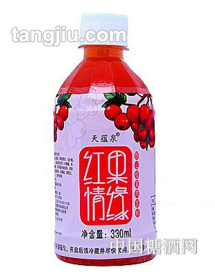 天蘊(yùn)泉野山楂果肉飲料330ml