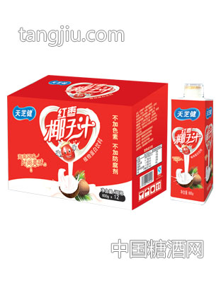 天芝健600g12瓶紅棗椰汁常規(guī)裝