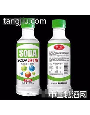 SODA蘇打水武器蘇打飲料無糖型360ml