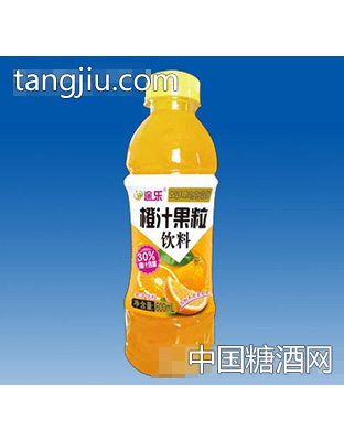 途樂橙汁果粒飲料600ml