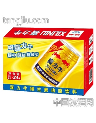 喜力牛維生素功能飲料250mlx24罐