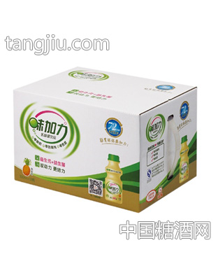 味加力鳳梨味乳酸菌飲品330mlx12瓶