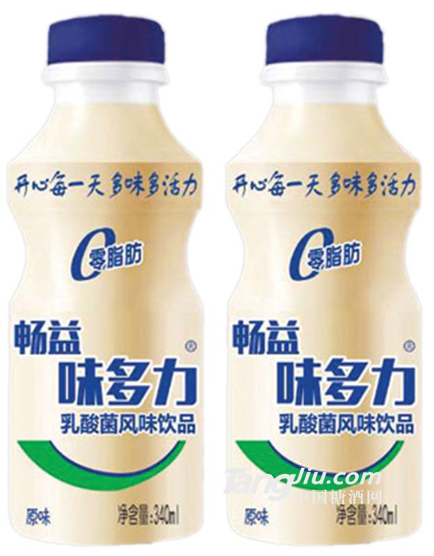 暢益味多力 乳酸菌風味乳品340ML