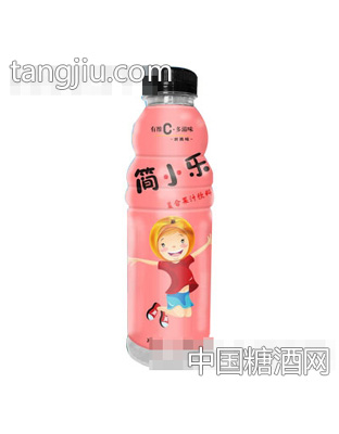 簡(jiǎn)小樂(lè)復(fù)合果汁飲料500ml蜜桃味