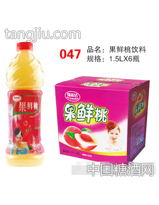 福志達(dá)果鮮桃飲料1.5LX6