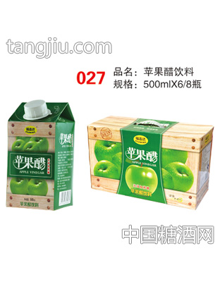 福志達(dá)蘋(píng)果醋飲料500mlX6