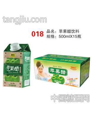 福志達(dá)蘋(píng)果醋飲料500mlX15