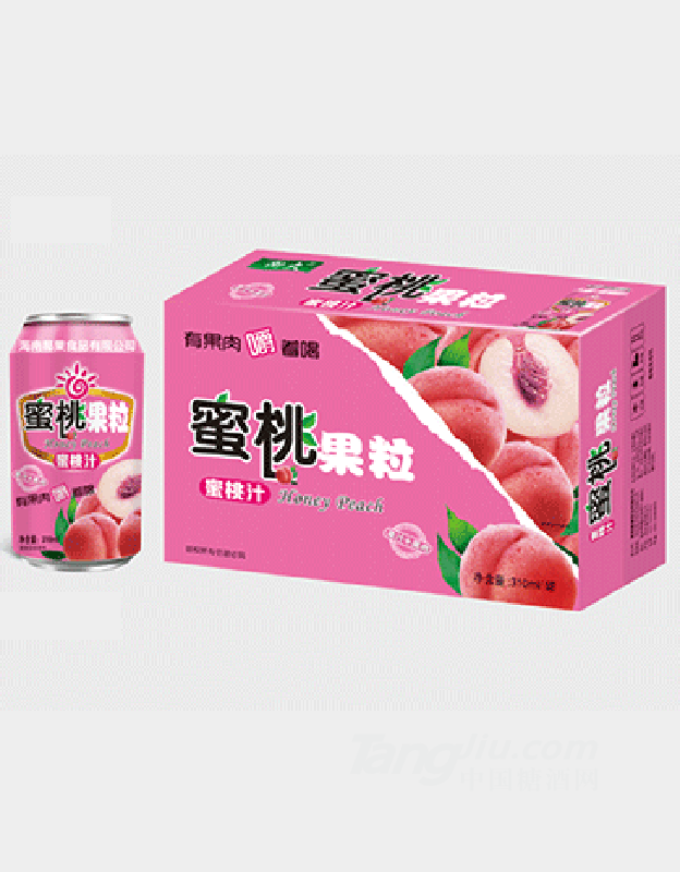 衡大蜜桃果粒飲料