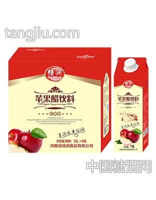 恬潤蘋果醋飲料1.5L