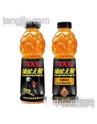 體能無限功能飲料600ml和其正