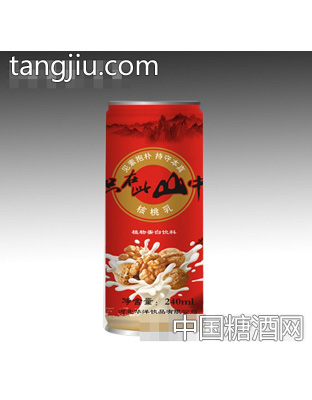 華洋核桃乳（紅罐）240ml