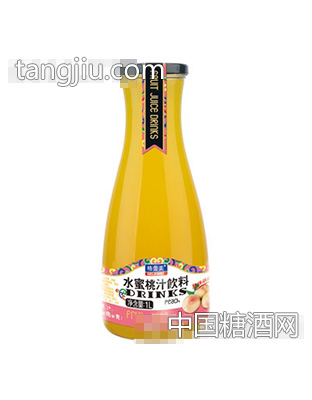 格蕾美水蜜桃汁飲料1L