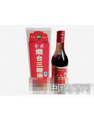 金獎(jiǎng)煙臺(tái)三鞭酒30°480ml