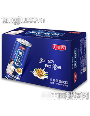 口香傳果仁核桃植物蛋白飲品240mlx20罐