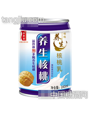 和草堂養(yǎng)生養(yǎng)智核桃乳240ml