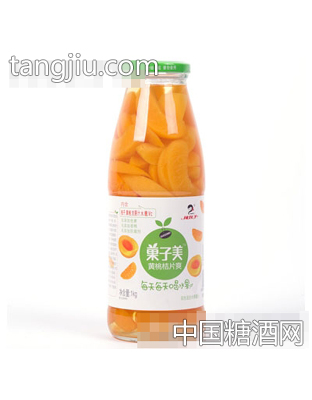 菓子美黃桃桔片爽1kg