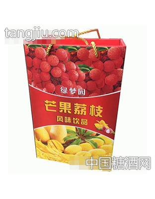 綠夢園芒果荔枝風(fēng)味飲品