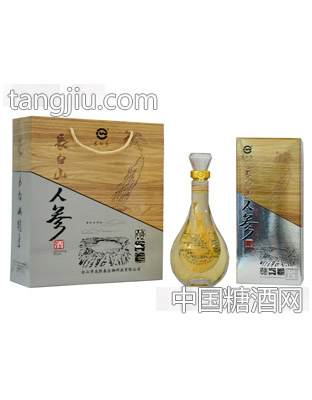 龍臥春長白山人參酒500ml