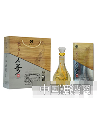 龍臥春長(zhǎng)白山人參酒500ml