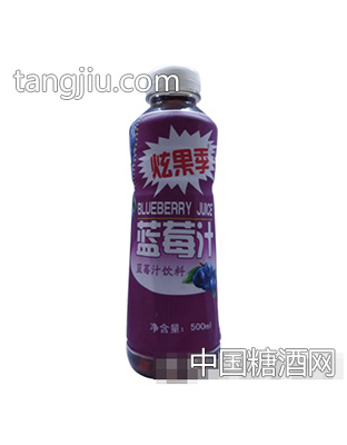 炫果季藍莓汁飲料500ml