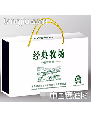 經(jīng)典牧場低糖低脂飲品250mlx12盒