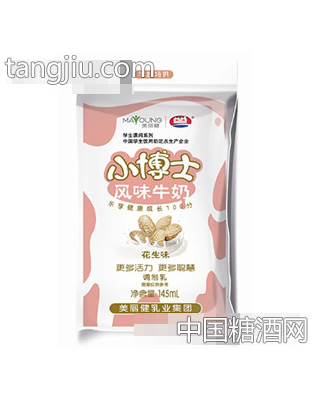 小博士?jī)和L(fēng)味牛奶花生味145ml