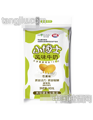 小博士兒童風味牛奶芒果味145ml