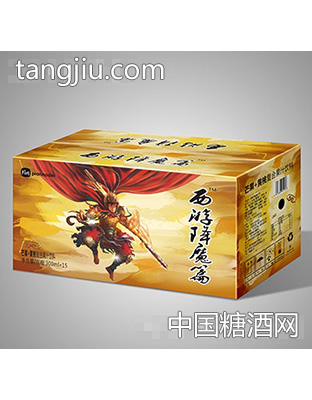 片斷西游降魔篇芒果+黃桃復合果汁飲料300mlx