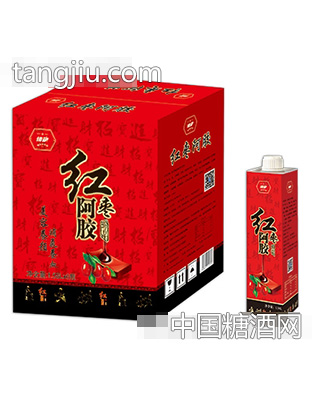 情動(dòng)紅棗阿膠飲料1.58LX6盒