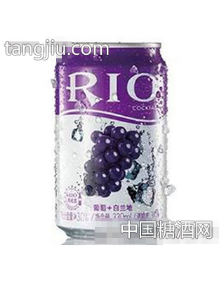 RIO銳澳（葡萄+白蘭地）雞尾酒罐裝330ml聽