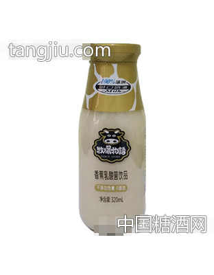 牧場(chǎng)物語香蕉乳酸菌飲品320ml