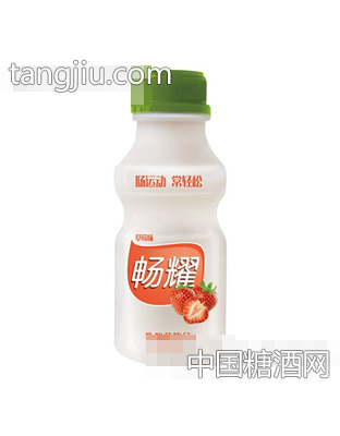 暢耀乳酸菌飲品草莓味340ml