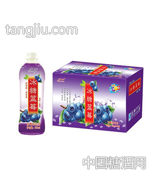 達美滋冰糖藍莓藍莓味飲品500mlx15瓶