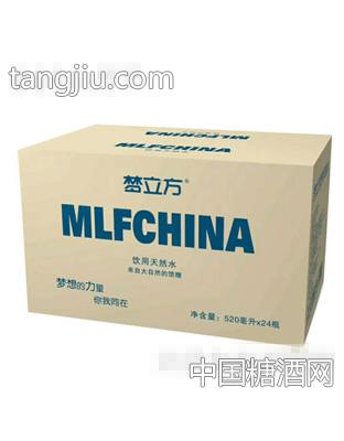 夢立方飲用天然水520mlX24瓶