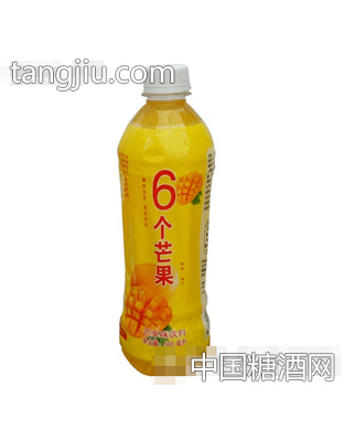 唐人福6個芒果果味飲料500ml