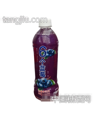 唐人福6個藍莓果味飲料500ml