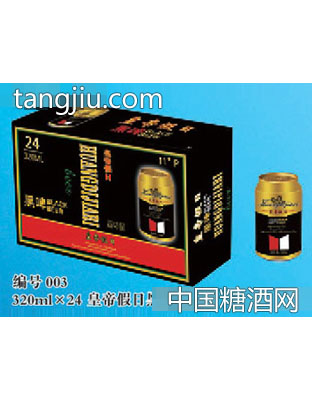 麒麟威皇帝假日黑啤11°P 320ml×24